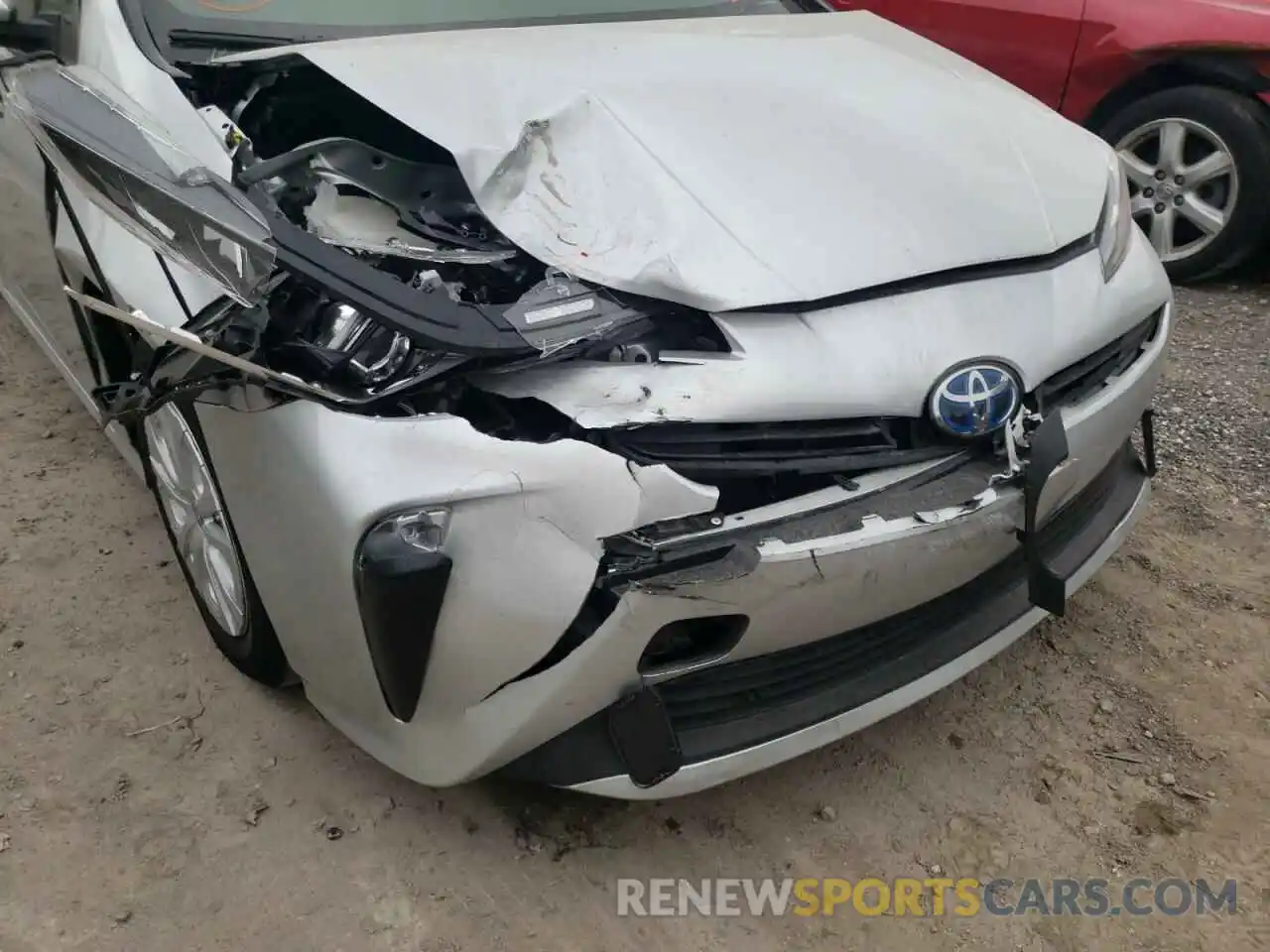 9 Photograph of a damaged car JTDKARFU3L3114906 TOYOTA PRIUS 2020