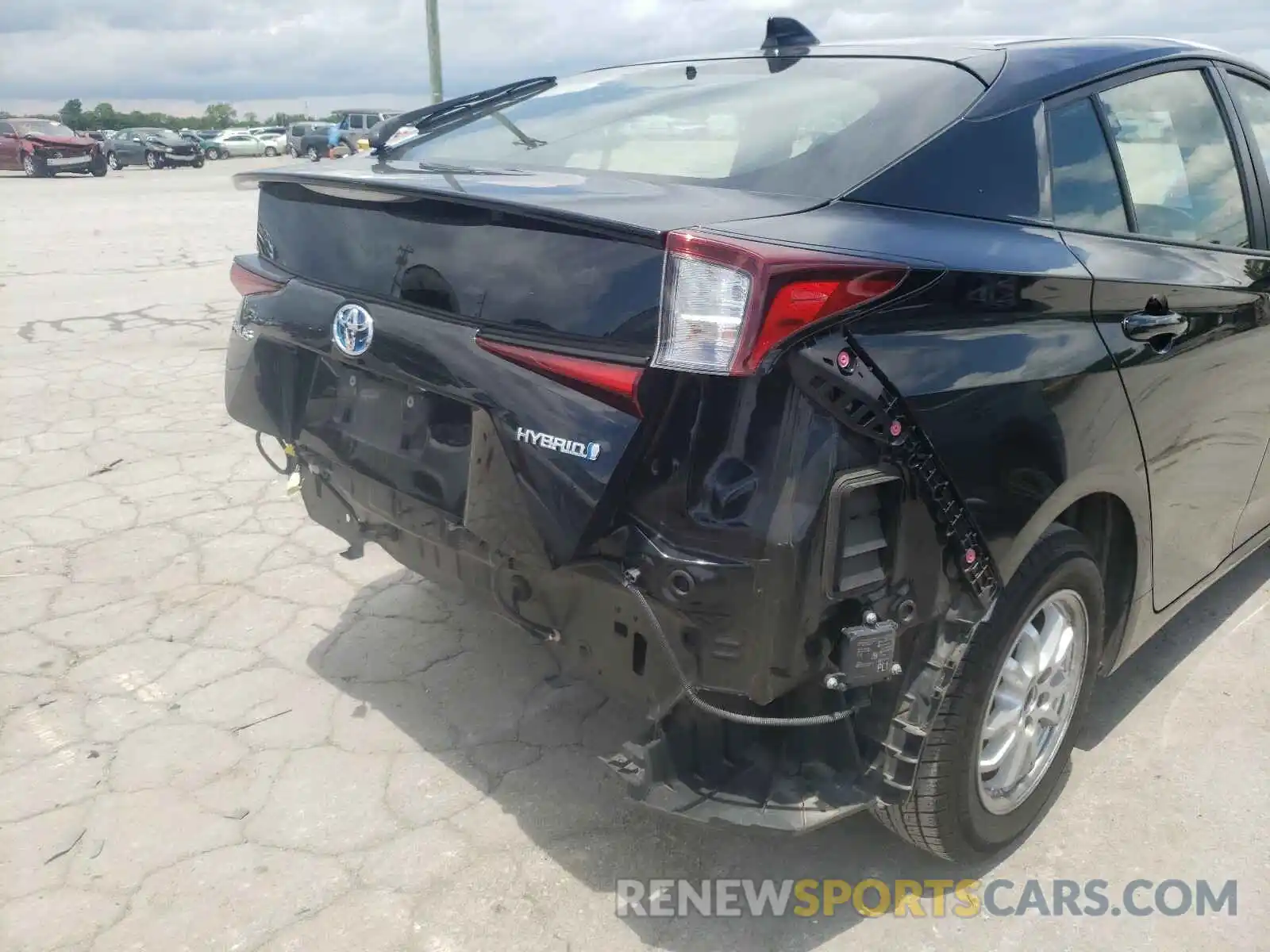 9 Photograph of a damaged car JTDKARFU3L3122553 TOYOTA PRIUS 2020