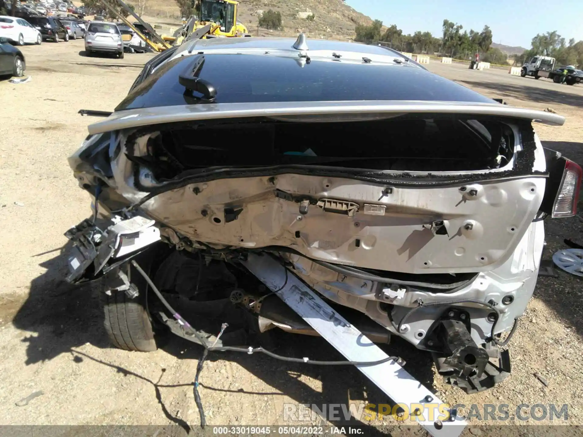 6 Photograph of a damaged car JTDKARFU3L3123041 TOYOTA PRIUS 2020