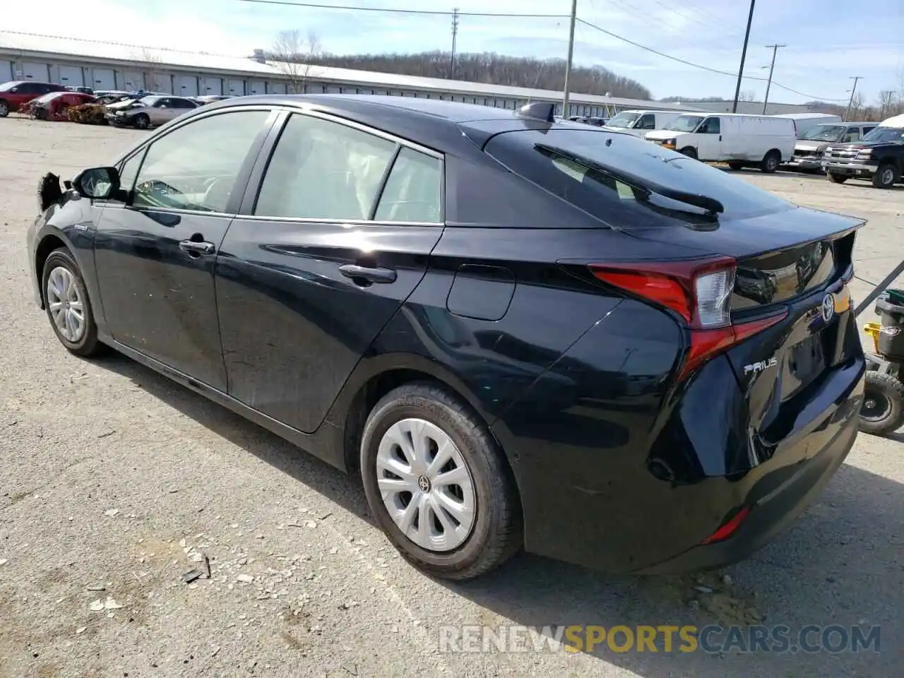 3 Photograph of a damaged car JTDKARFU3L3126117 TOYOTA PRIUS 2020