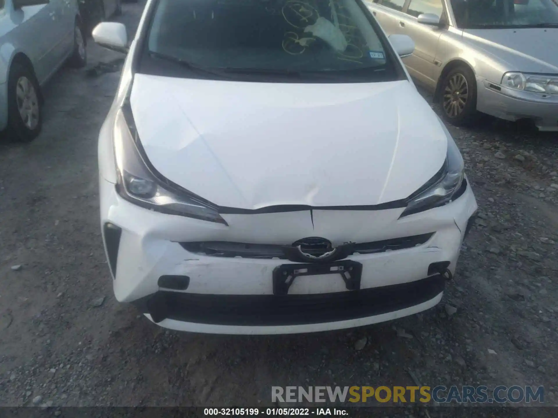 6 Photograph of a damaged car JTDKARFU4L3109973 TOYOTA PRIUS 2020