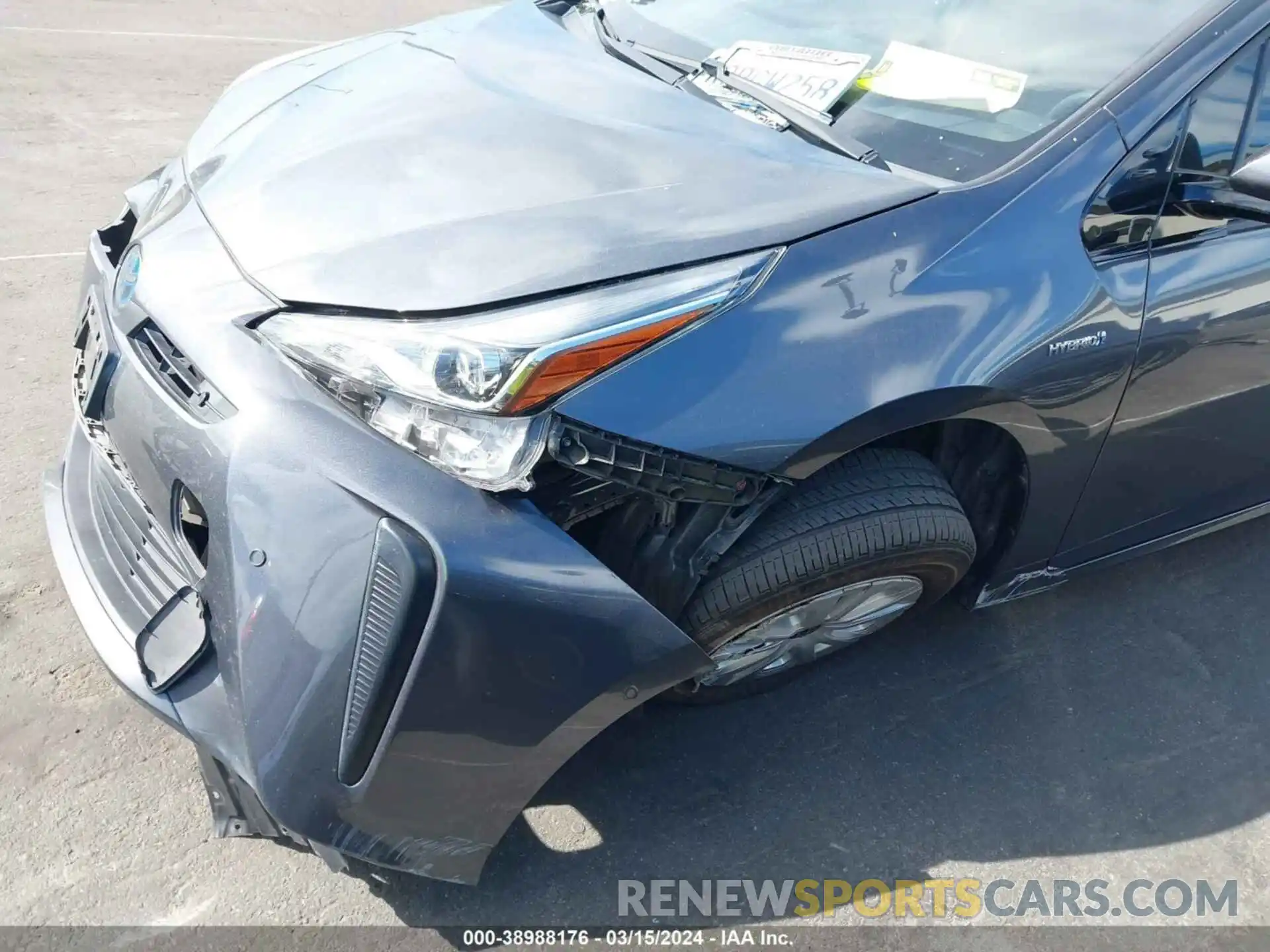 17 Photograph of a damaged car JTDKARFU4L3111805 TOYOTA PRIUS 2020