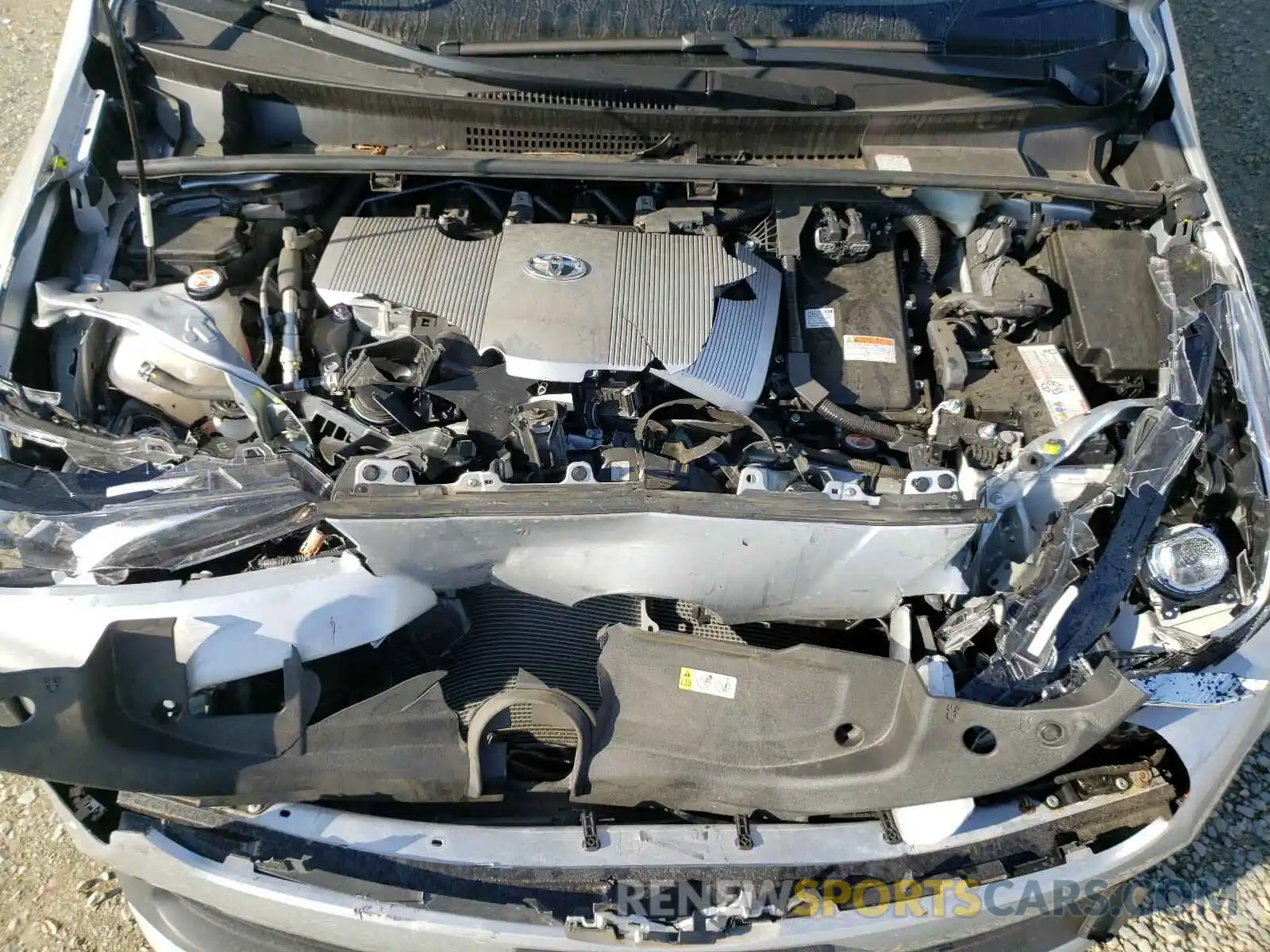7 Photograph of a damaged car JTDKARFU4L3112355 TOYOTA PRIUS 2020