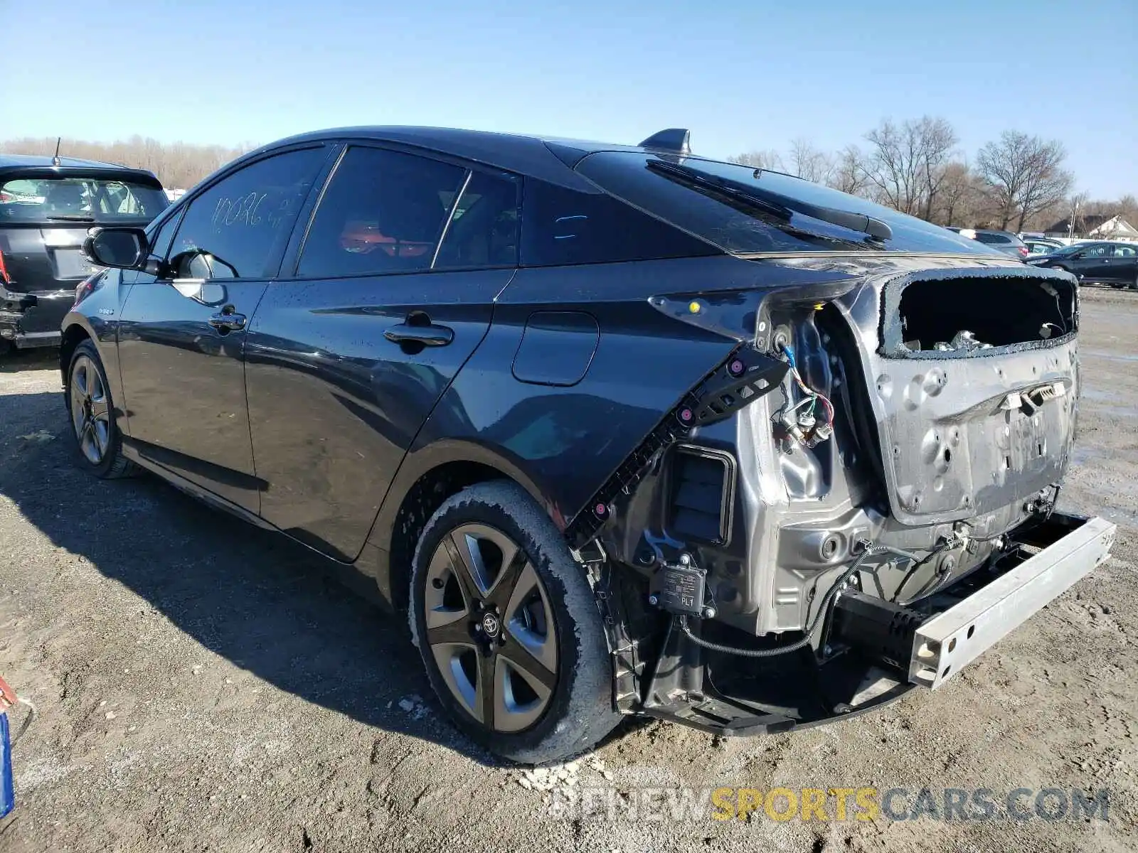 3 Photograph of a damaged car JTDKARFU4L3112775 TOYOTA PRIUS 2020