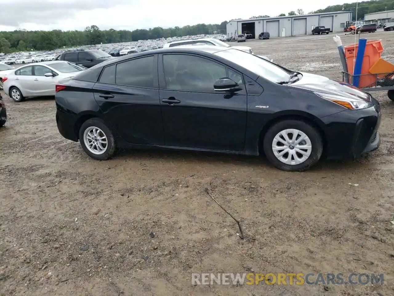 10 Photograph of a damaged car JTDKARFU4L3115255 TOYOTA PRIUS 2020