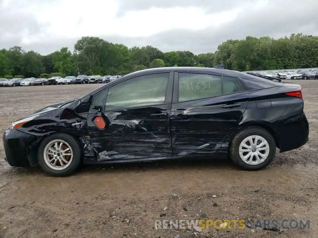 9 Photograph of a damaged car JTDKARFU4L3115255 TOYOTA PRIUS 2020