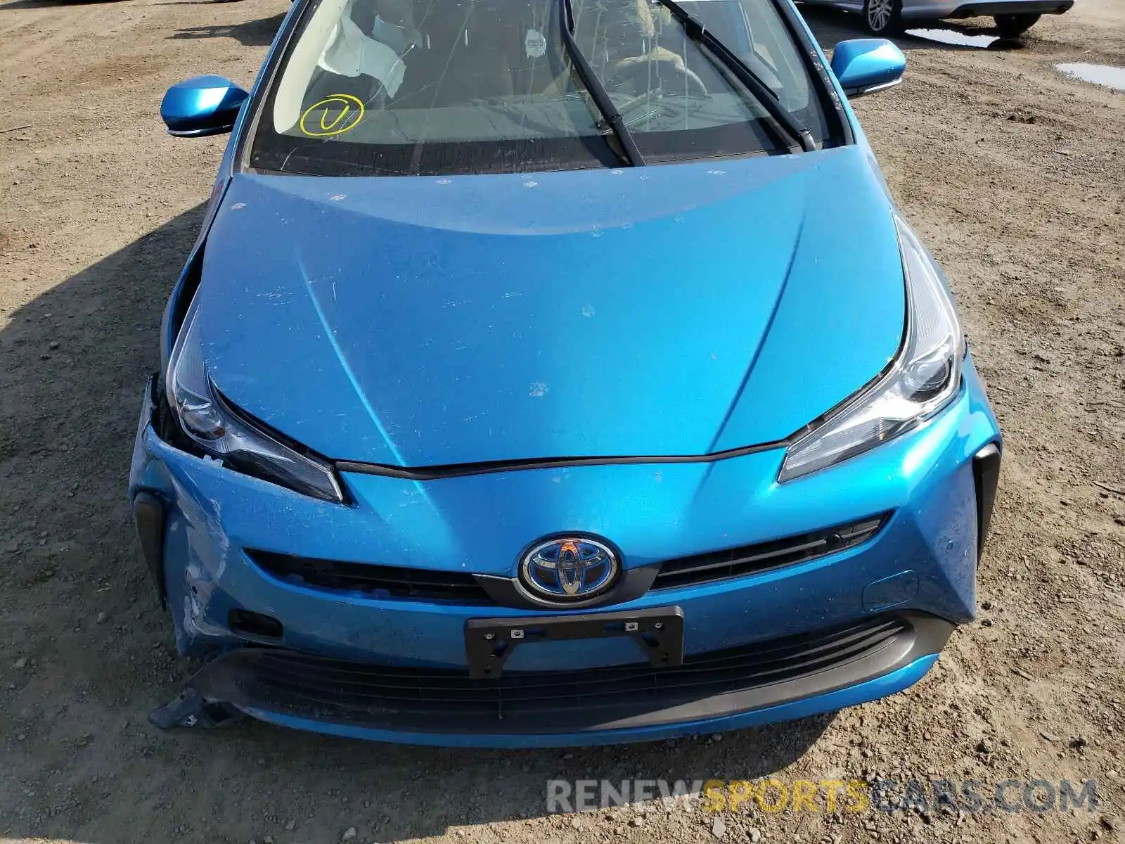 9 Photograph of a damaged car JTDKARFU4L3117586 TOYOTA PRIUS 2020