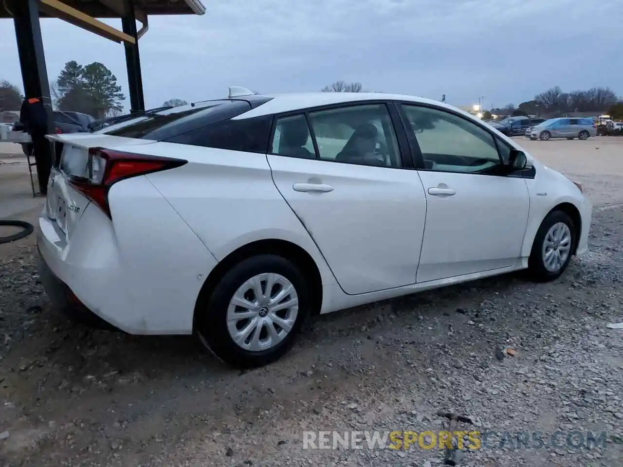 3 Photograph of a damaged car JTDKARFU4L3122089 TOYOTA PRIUS 2020