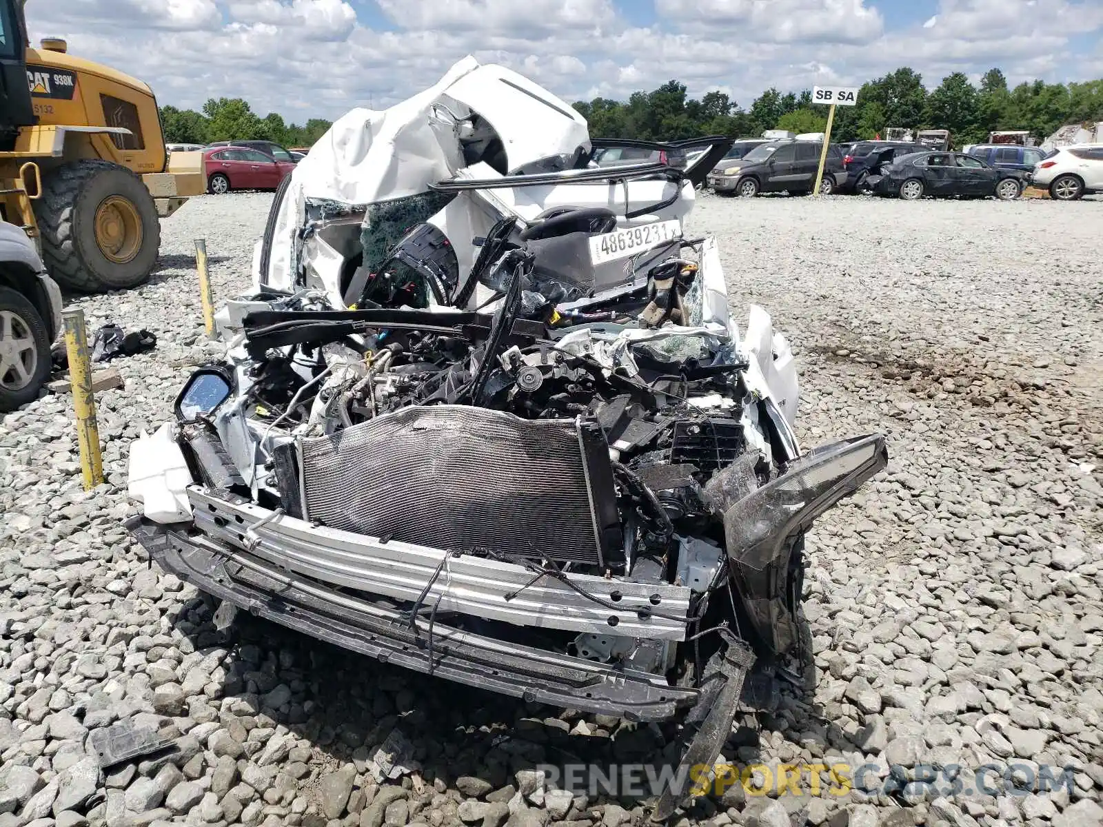 9 Photograph of a damaged car JTDKARFU4L3126210 TOYOTA PRIUS 2020