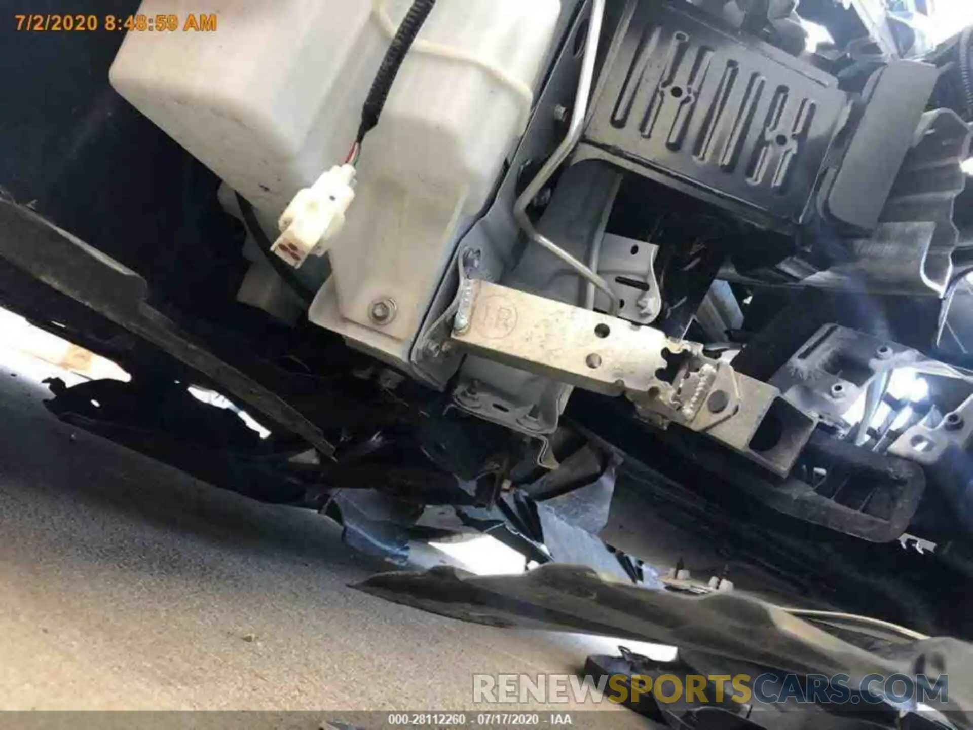 15 Photograph of a damaged car JTDKARFU5L3110100 TOYOTA PRIUS 2020