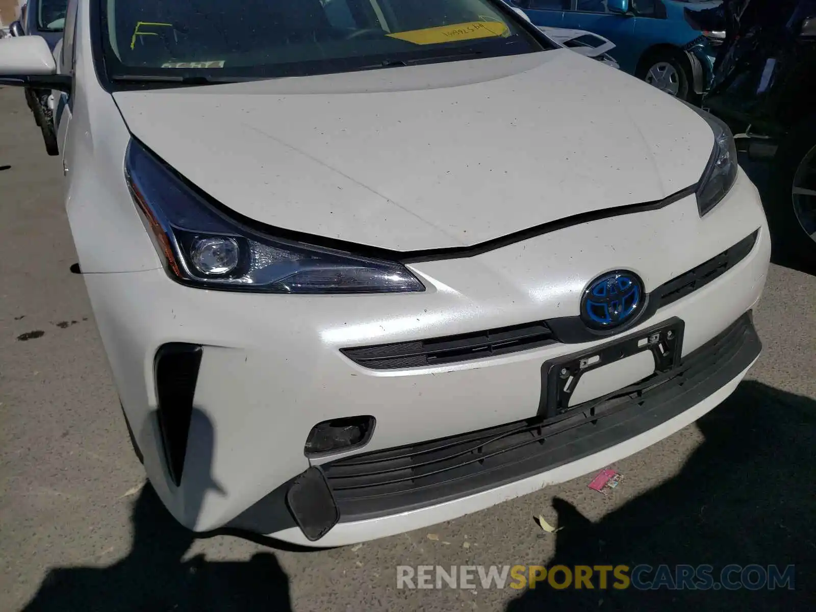 9 Photograph of a damaged car JTDKARFU5L3110257 TOYOTA PRIUS 2020