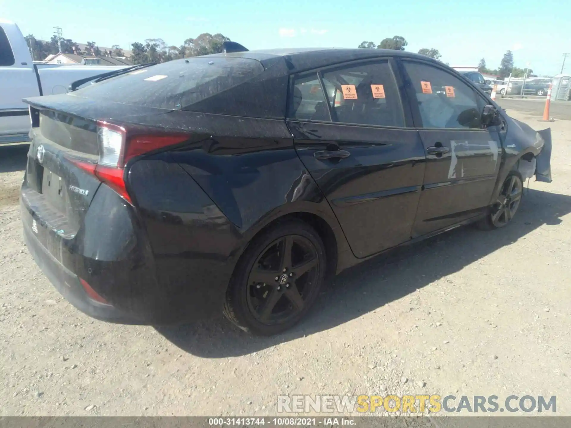 4 Photograph of a damaged car JTDKARFU5L3112350 TOYOTA PRIUS 2020