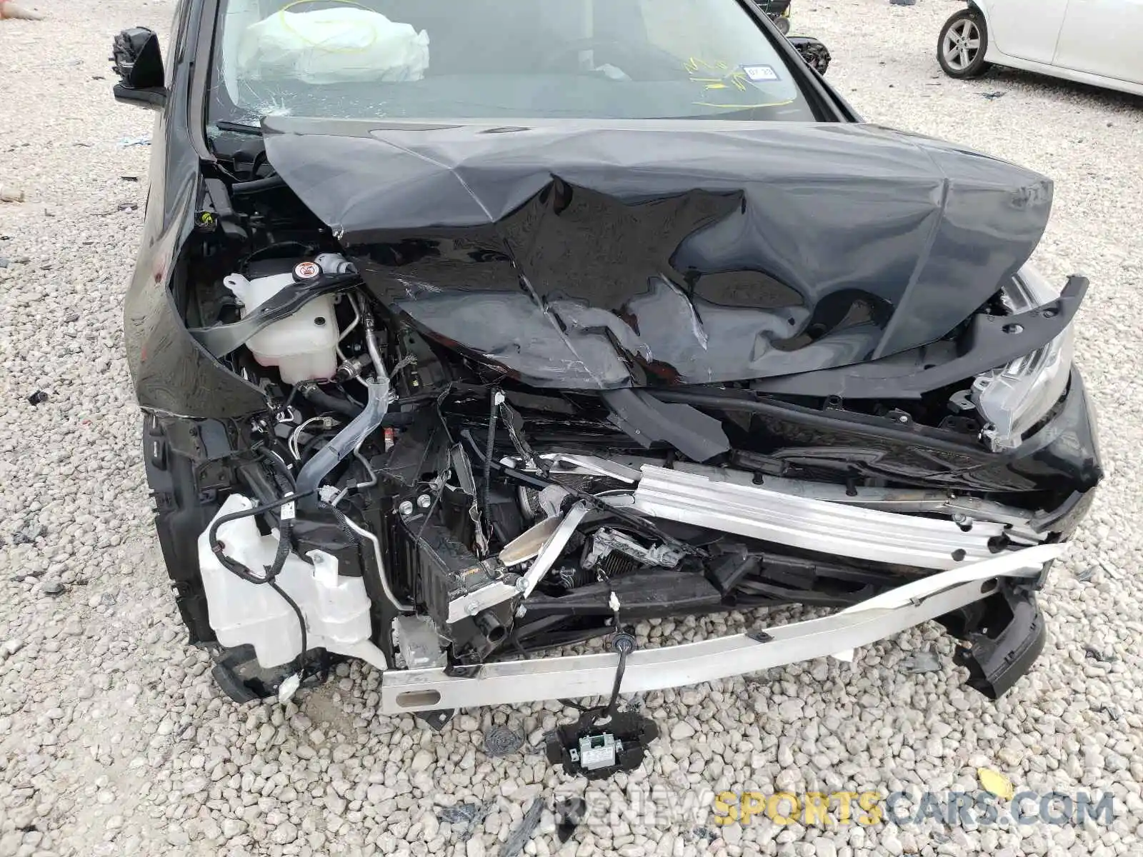 9 Photograph of a damaged car JTDKARFU5L3113319 TOYOTA PRIUS 2020