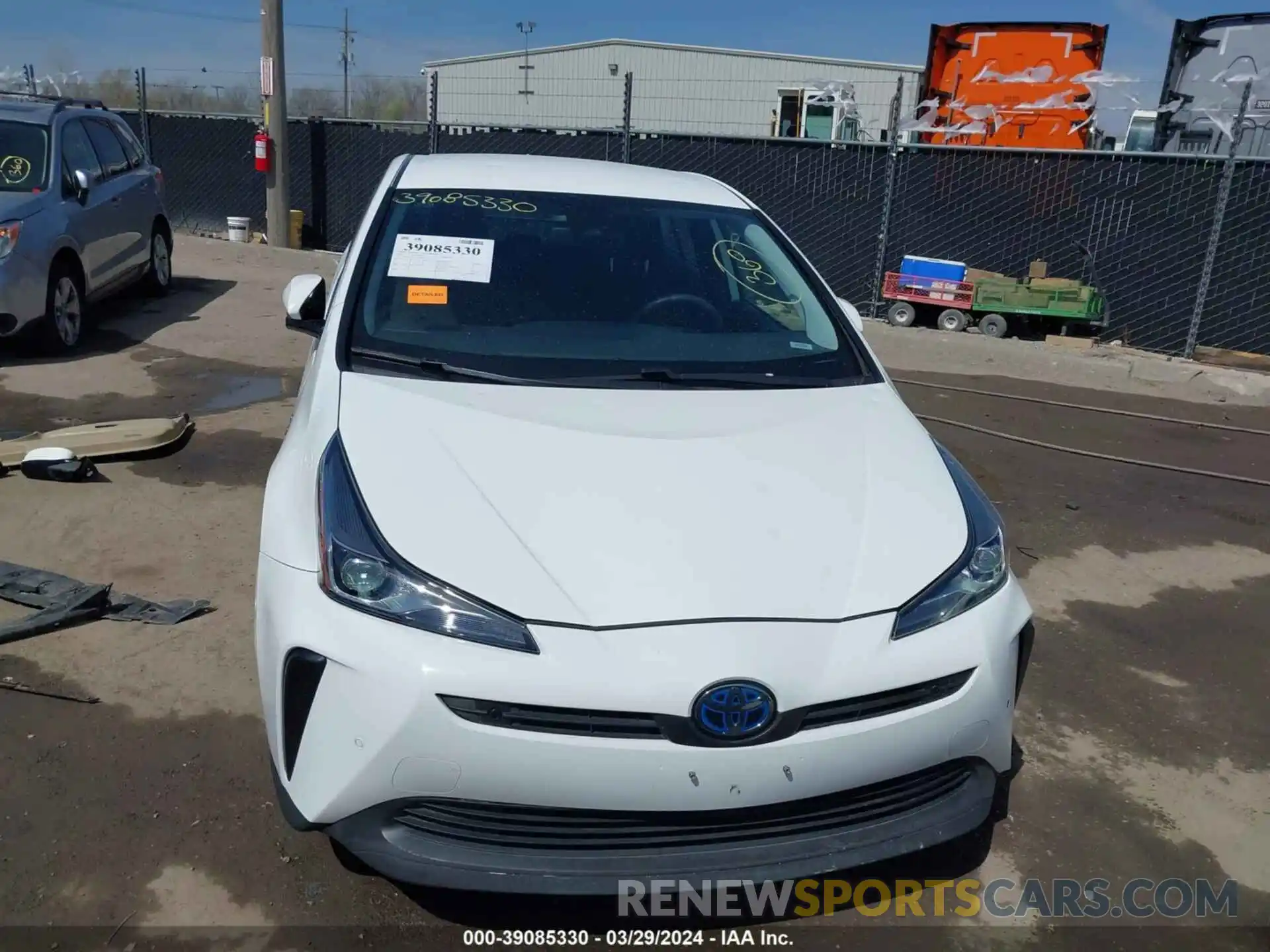 6 Фотография поврежденного автомобиля JTDKARFU5L3114695 TOYOTA PRIUS 2020