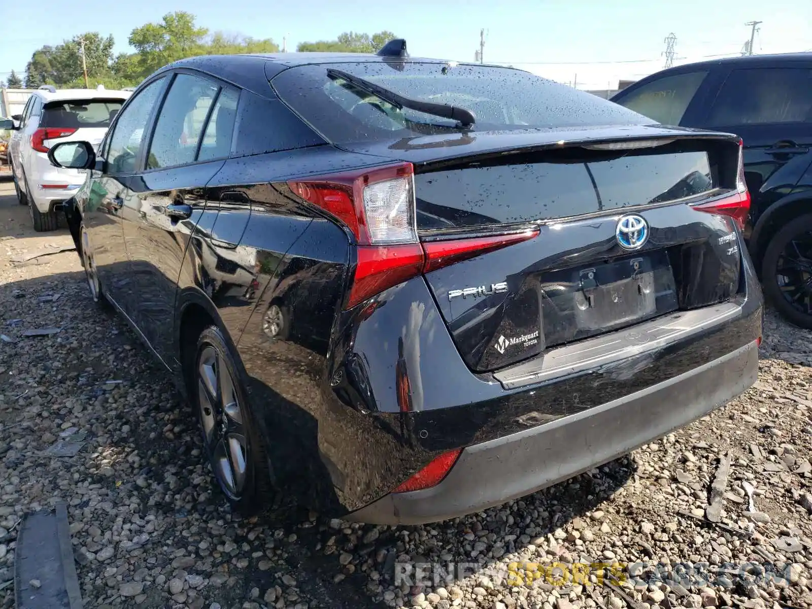 3 Photograph of a damaged car JTDKARFU5L3120223 TOYOTA PRIUS 2020