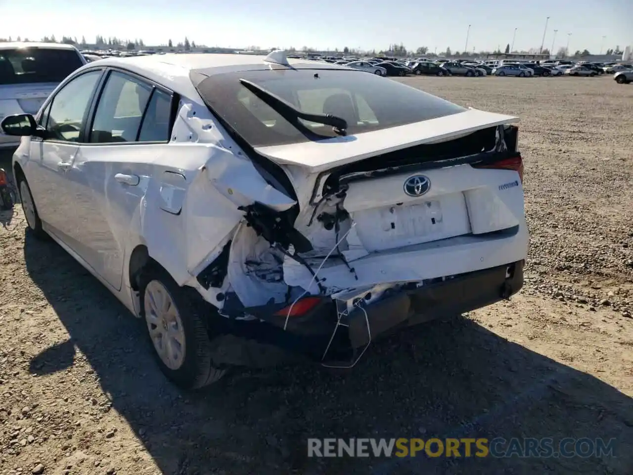 9 Photograph of a damaged car JTDKARFU5L3121579 TOYOTA PRIUS 2020