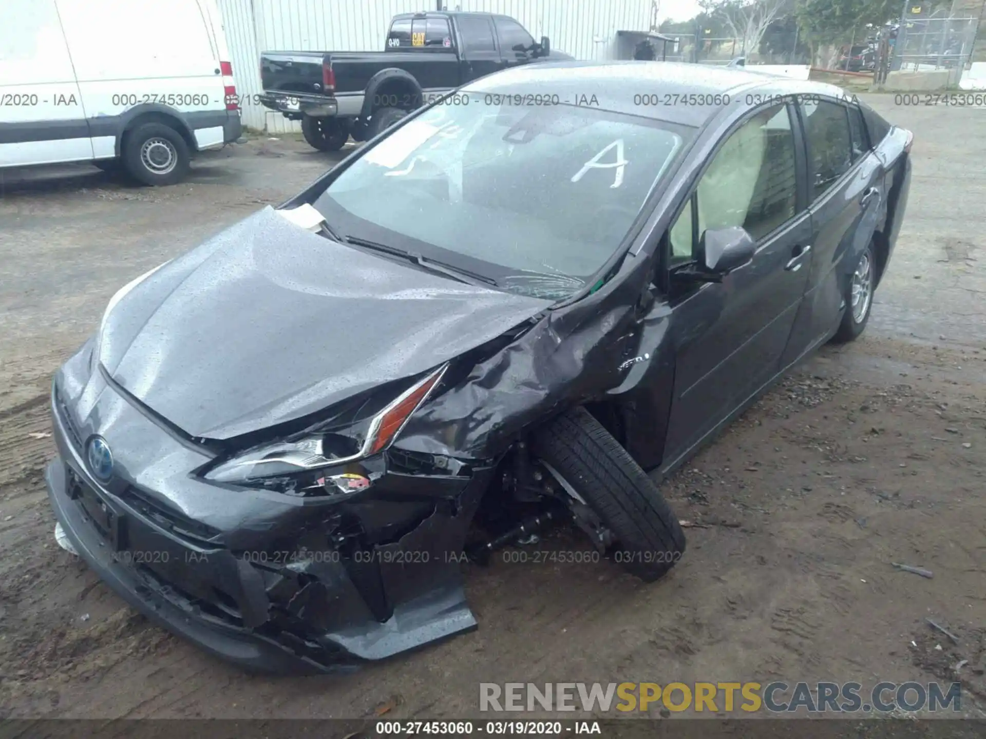 6 Photograph of a damaged car JTDKARFU6L3103463 TOYOTA PRIUS 2020