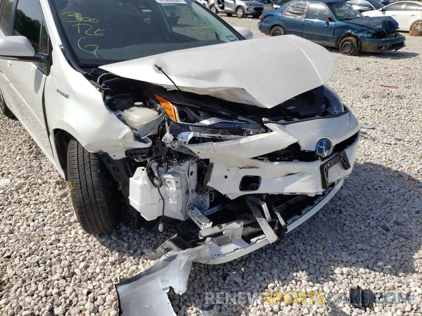 9 Photograph of a damaged car JTDKARFU6L3104418 TOYOTA PRIUS 2020