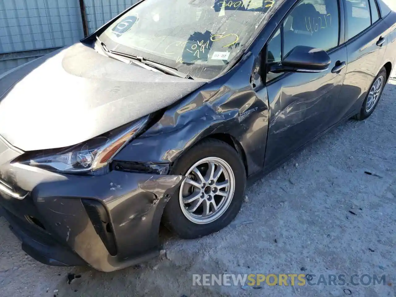 9 Photograph of a damaged car JTDKARFU6L3106797 TOYOTA PRIUS 2020