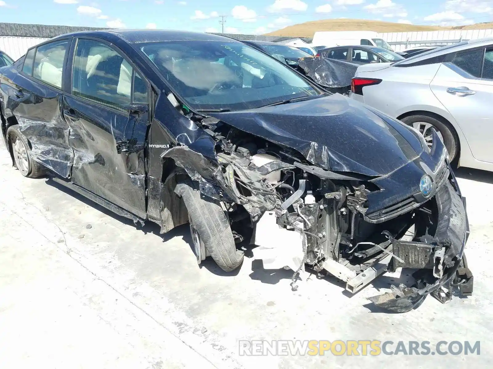 9 Photograph of a damaged car JTDKARFU6L3107125 TOYOTA PRIUS 2020