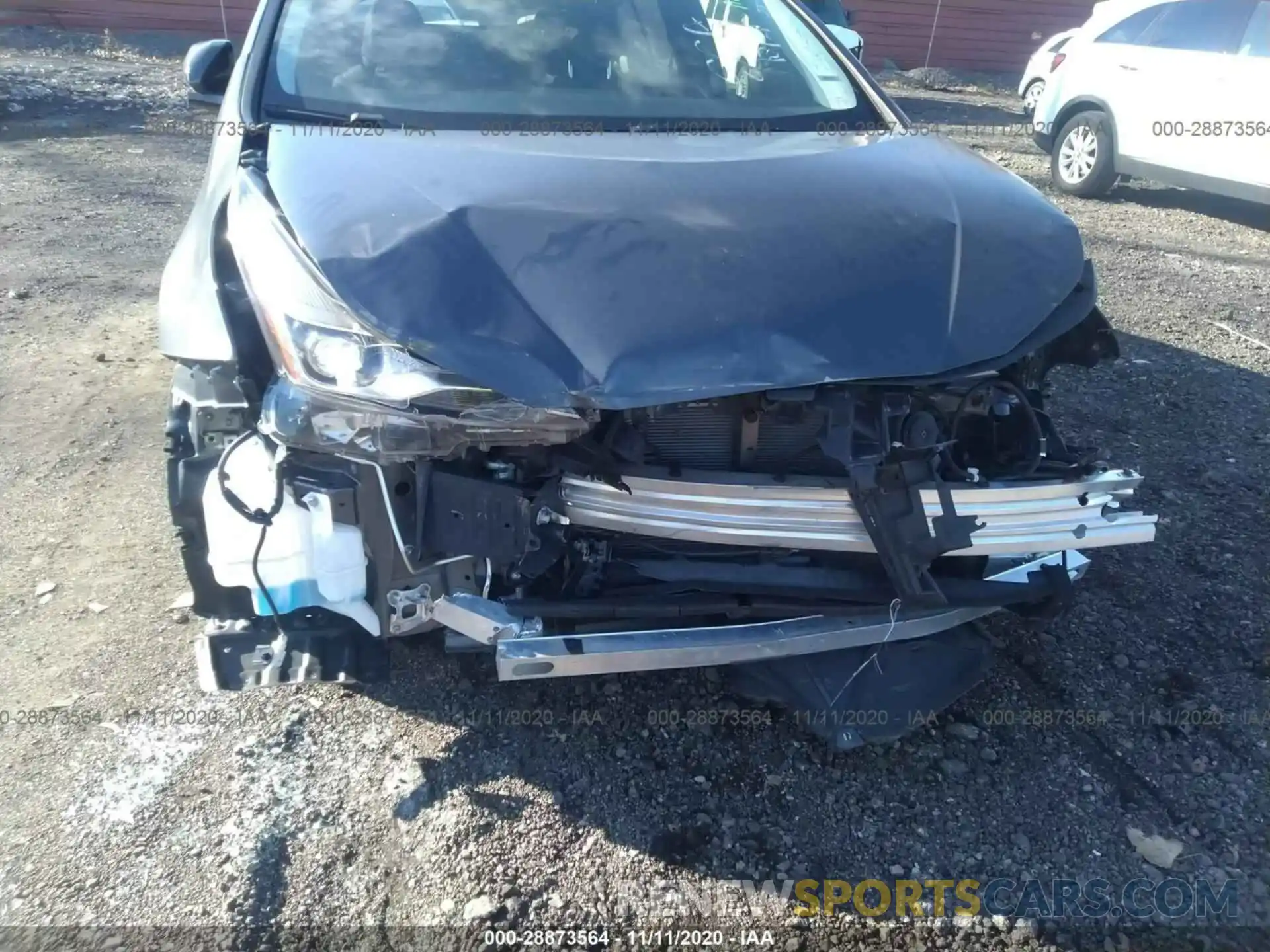 6 Фотография поврежденного автомобиля JTDKARFU6L3109196 TOYOTA PRIUS 2020