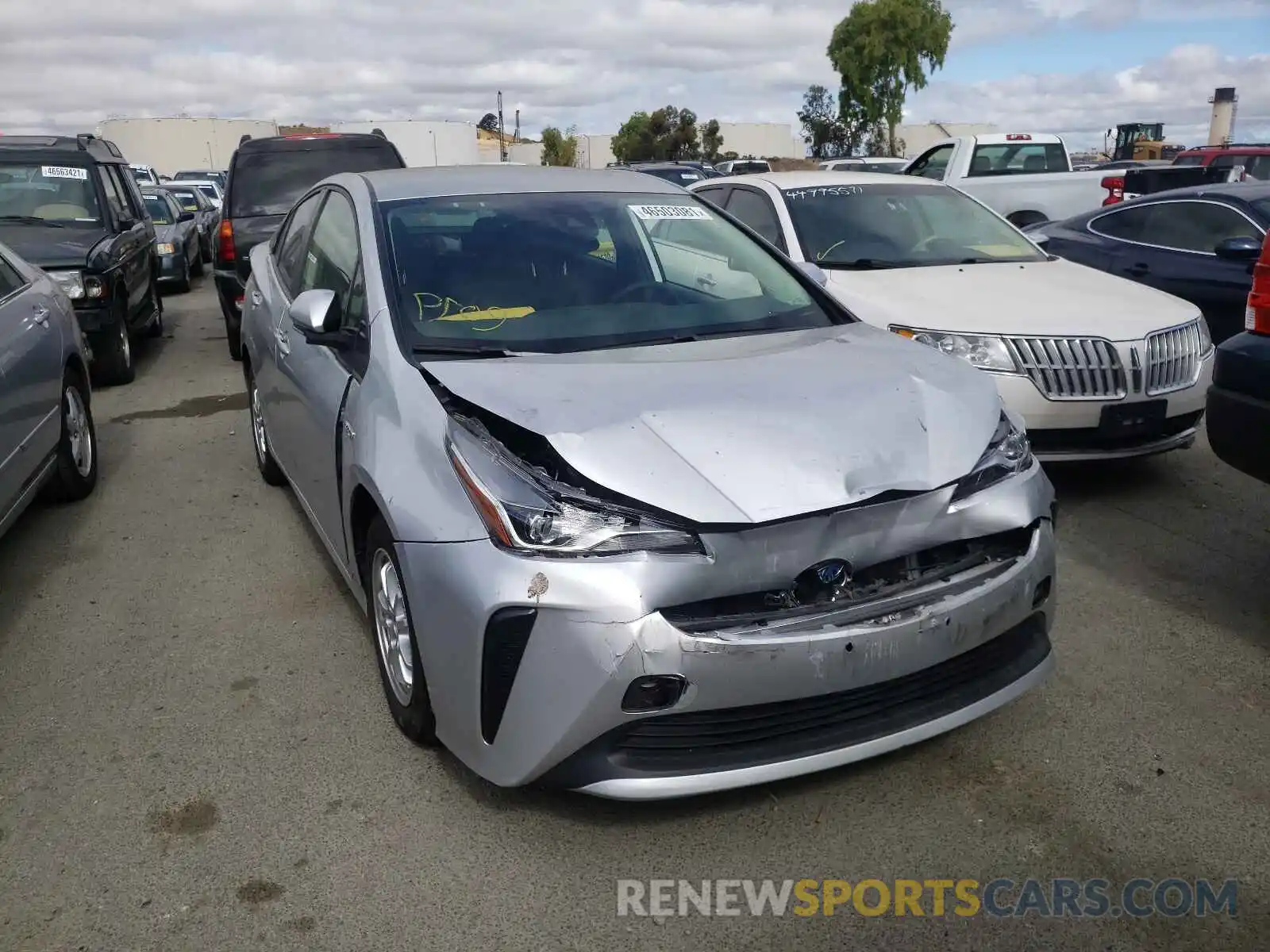 9 Photograph of a damaged car JTDKARFU6L3116844 TOYOTA PRIUS 2020