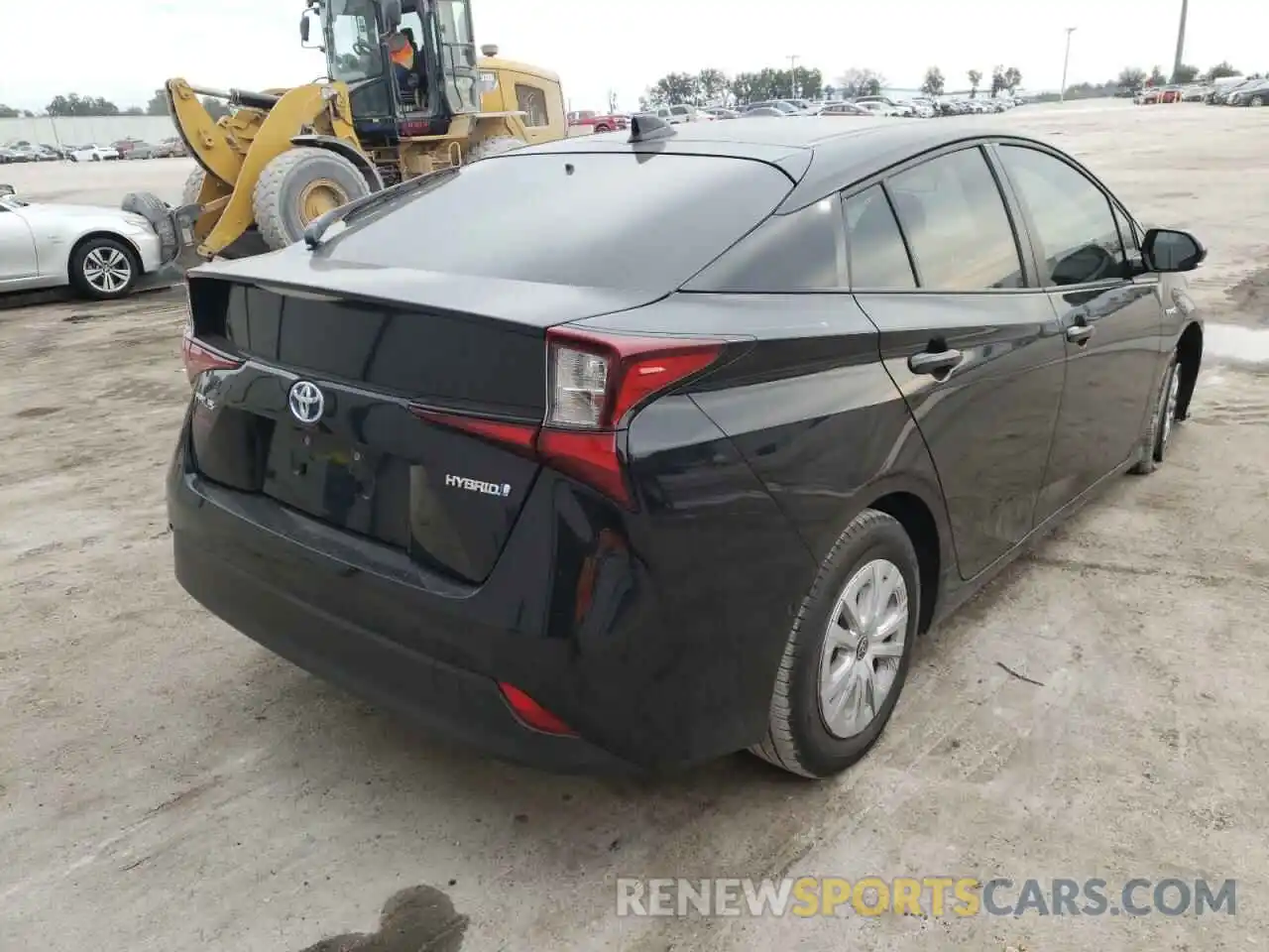 4 Photograph of a damaged car JTDKARFU6L3117203 TOYOTA PRIUS 2020