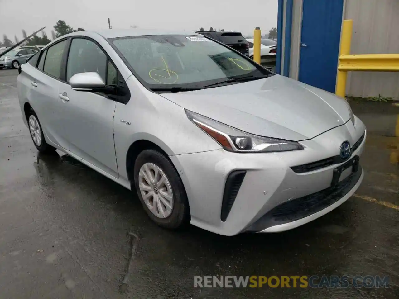 1 Photograph of a damaged car JTDKARFU6L3121476 TOYOTA PRIUS 2020