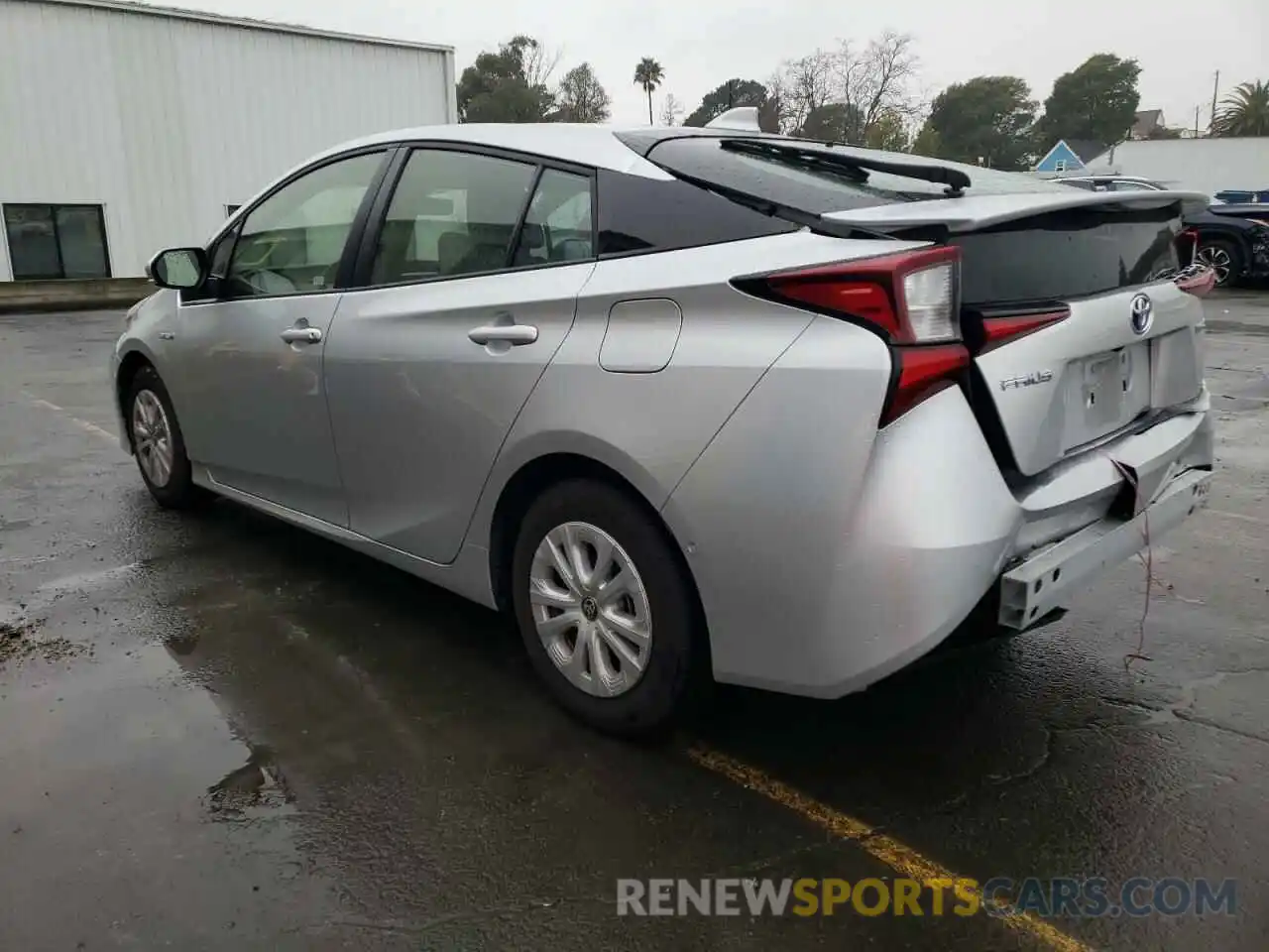 3 Photograph of a damaged car JTDKARFU6L3121476 TOYOTA PRIUS 2020