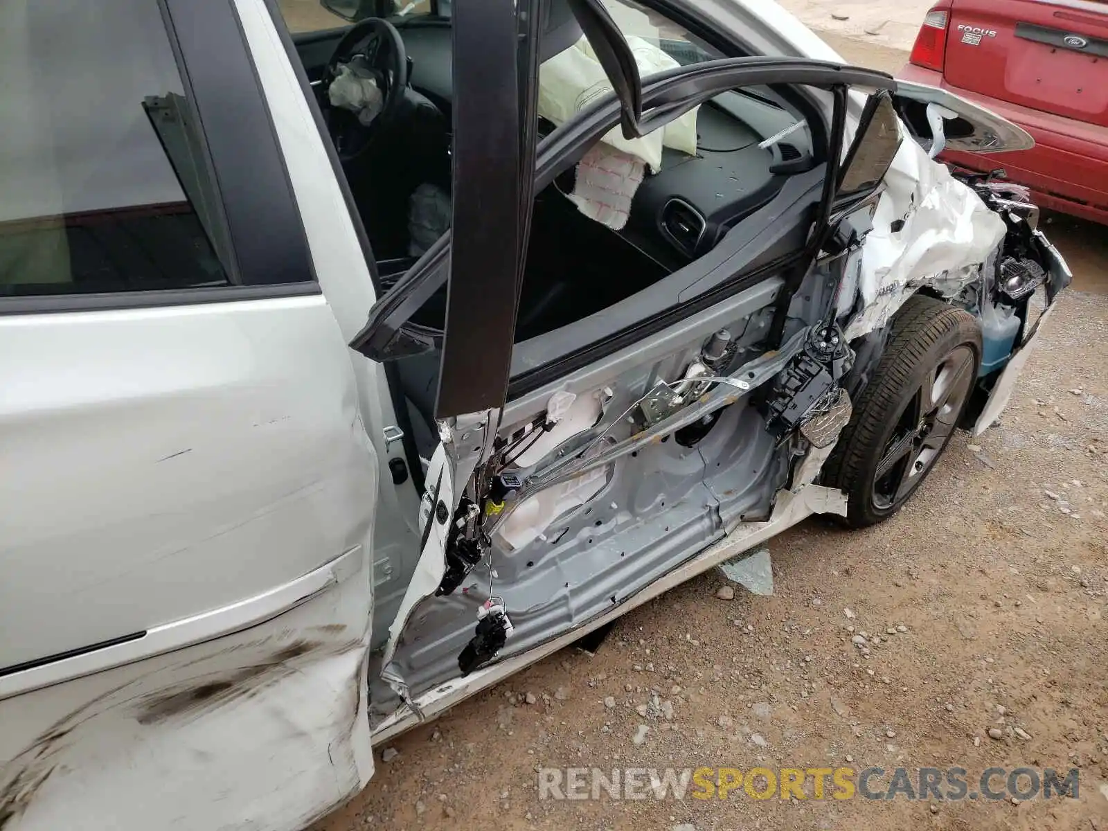 9 Photograph of a damaged car JTDKARFU6L3126063 TOYOTA PRIUS 2020