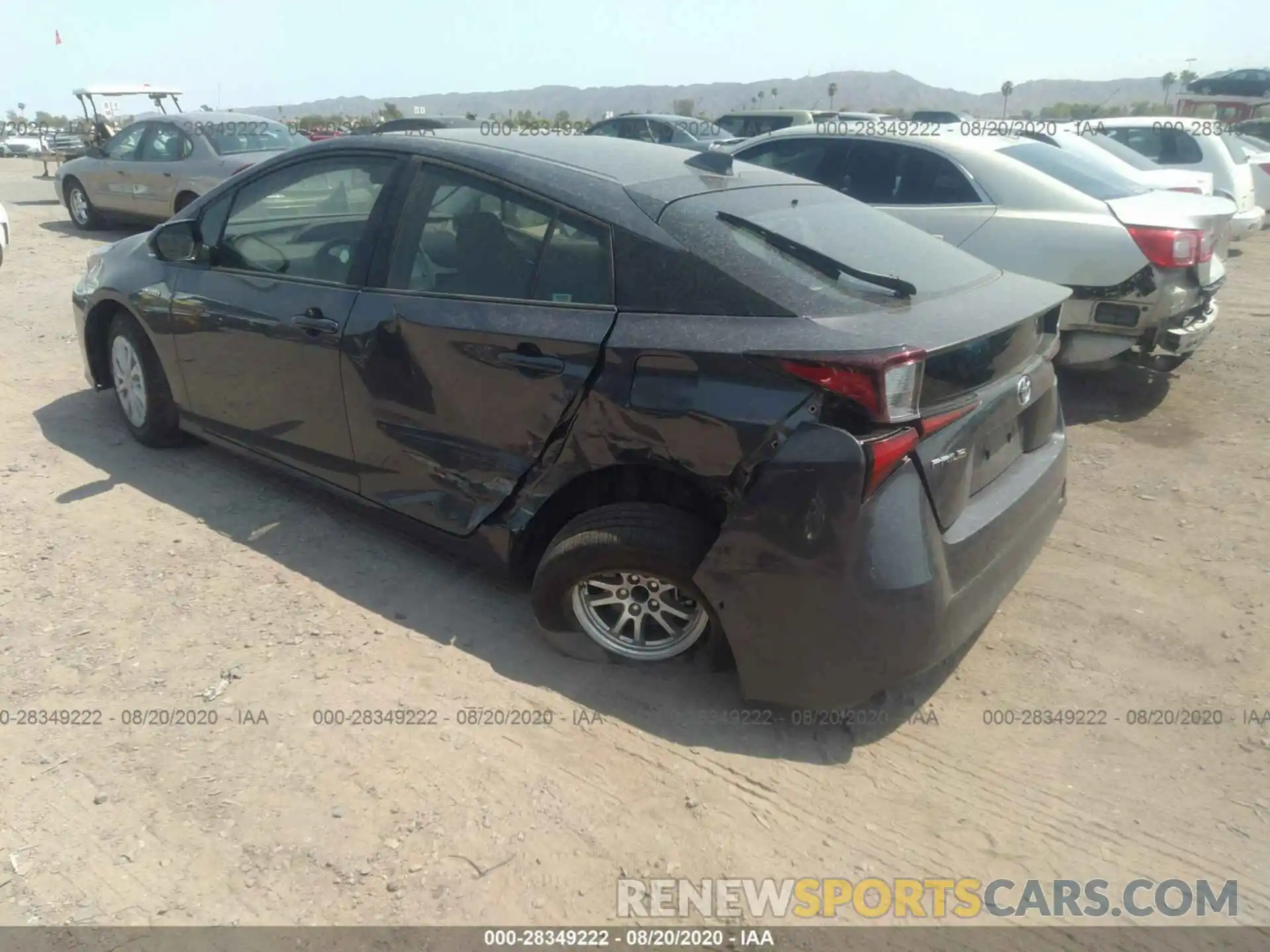 12 Photograph of a damaged car JTDKARFU7L3103908 TOYOTA PRIUS 2020