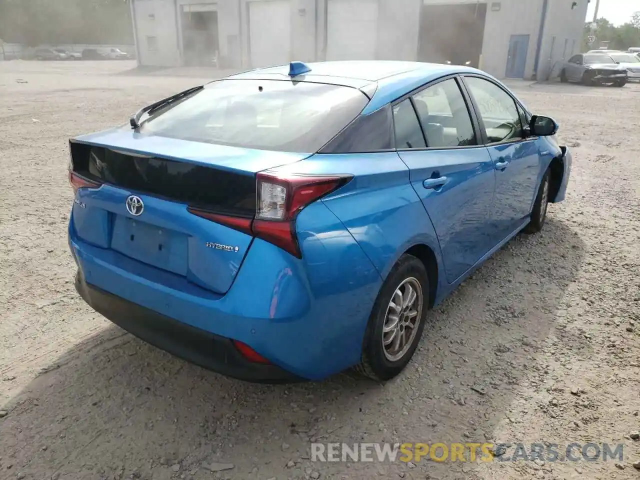 4 Photograph of a damaged car JTDKARFU7L3111152 TOYOTA PRIUS 2020