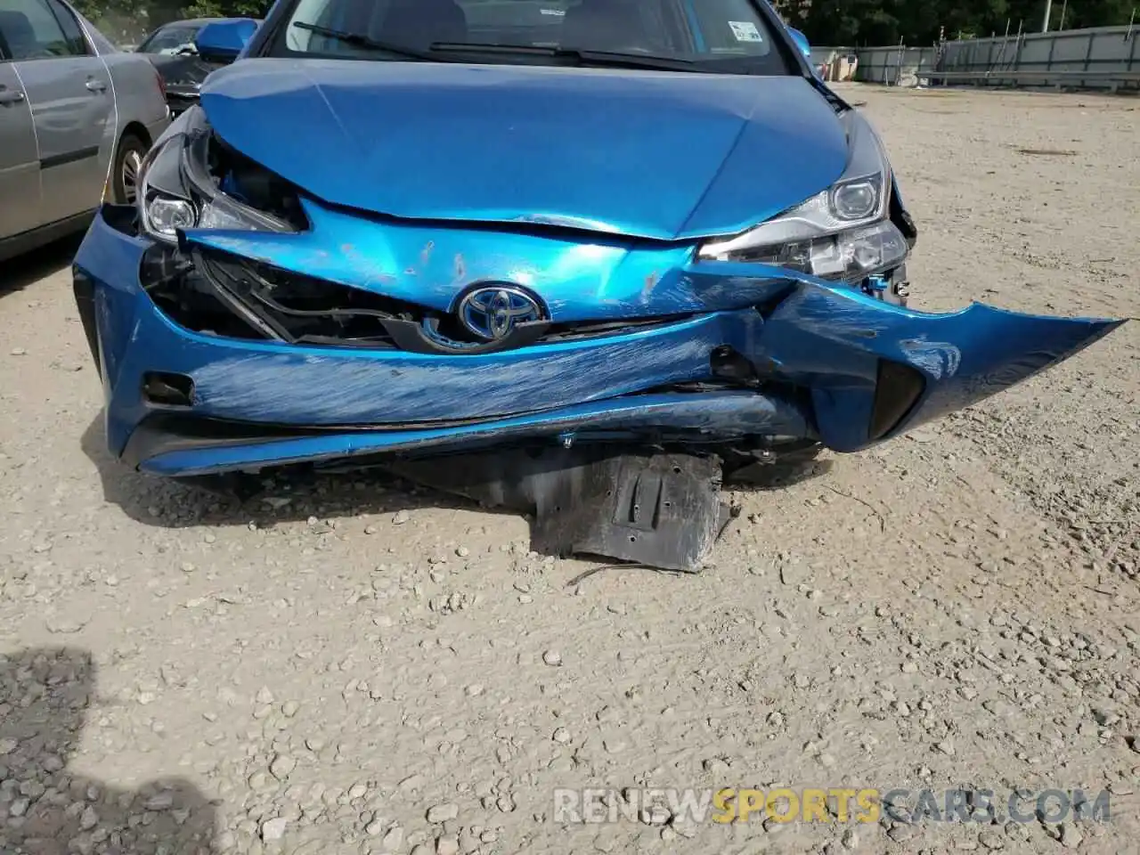 9 Photograph of a damaged car JTDKARFU7L3111152 TOYOTA PRIUS 2020