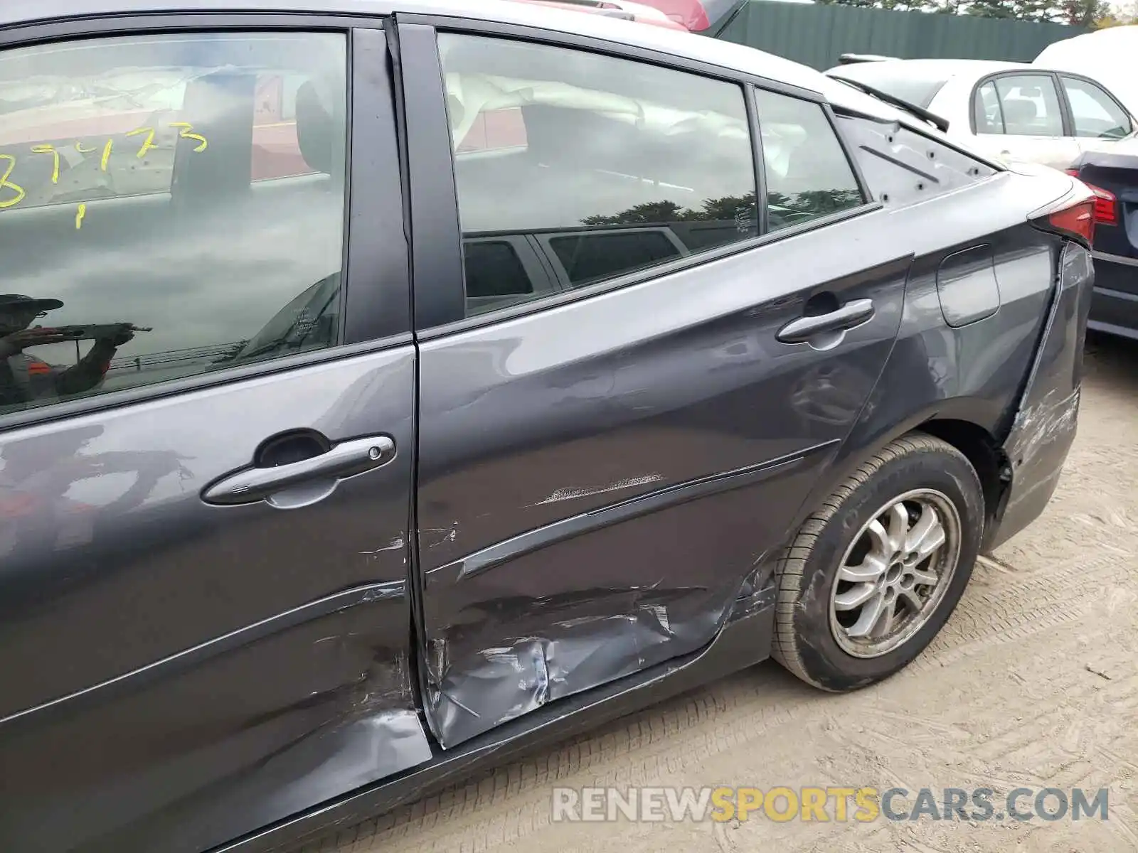 9 Photograph of a damaged car JTDKARFU7L3111555 TOYOTA PRIUS 2020