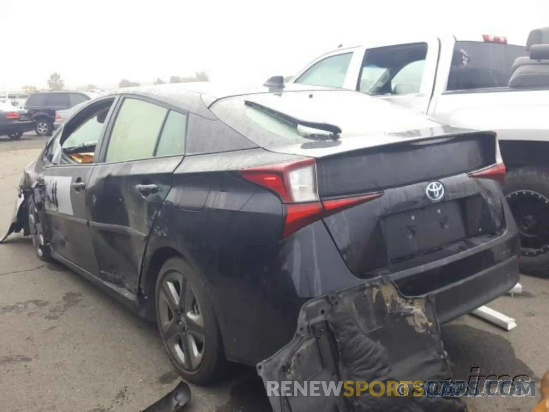 3 Photograph of a damaged car JTDKARFU7L3111958 TOYOTA PRIUS 2020