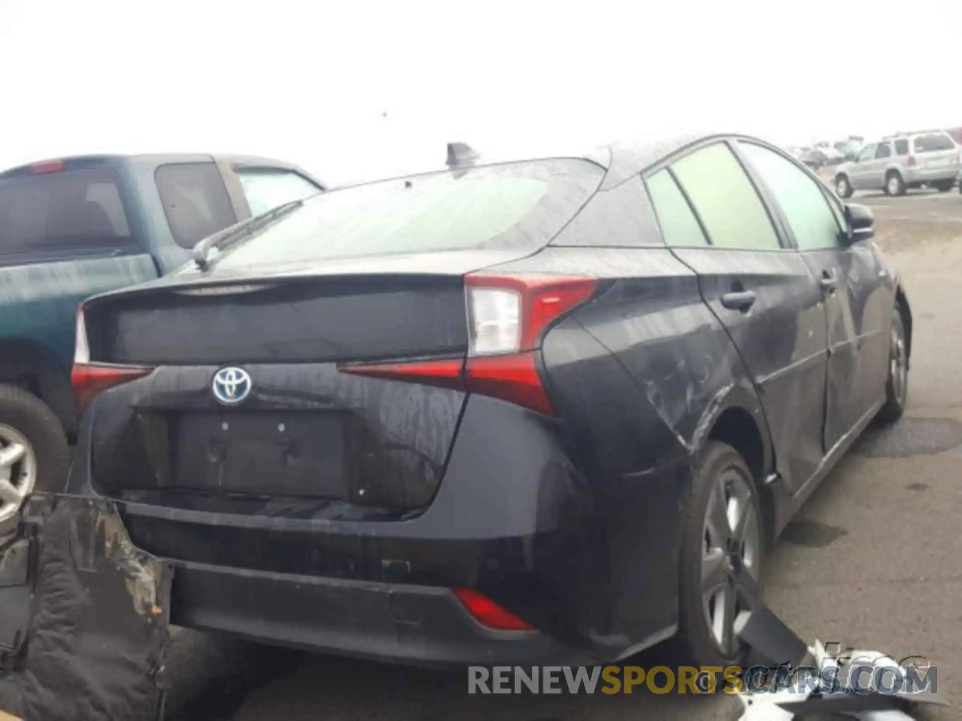 4 Photograph of a damaged car JTDKARFU7L3111958 TOYOTA PRIUS 2020