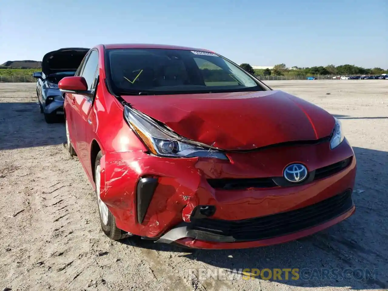 9 Photograph of a damaged car JTDKARFU7L3117985 TOYOTA PRIUS 2020