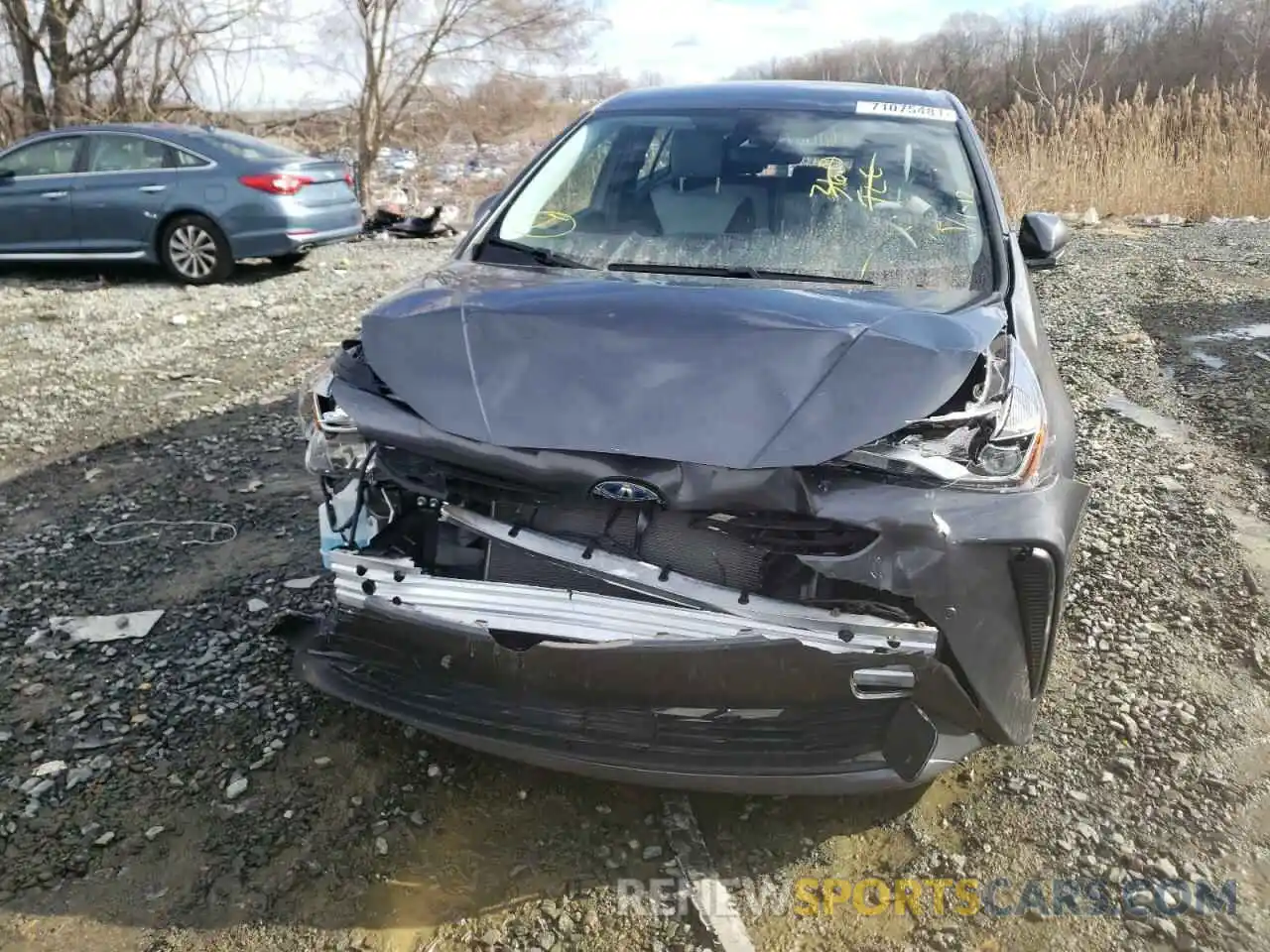 9 Photograph of a damaged car JTDKARFU7L3119803 TOYOTA PRIUS 2020