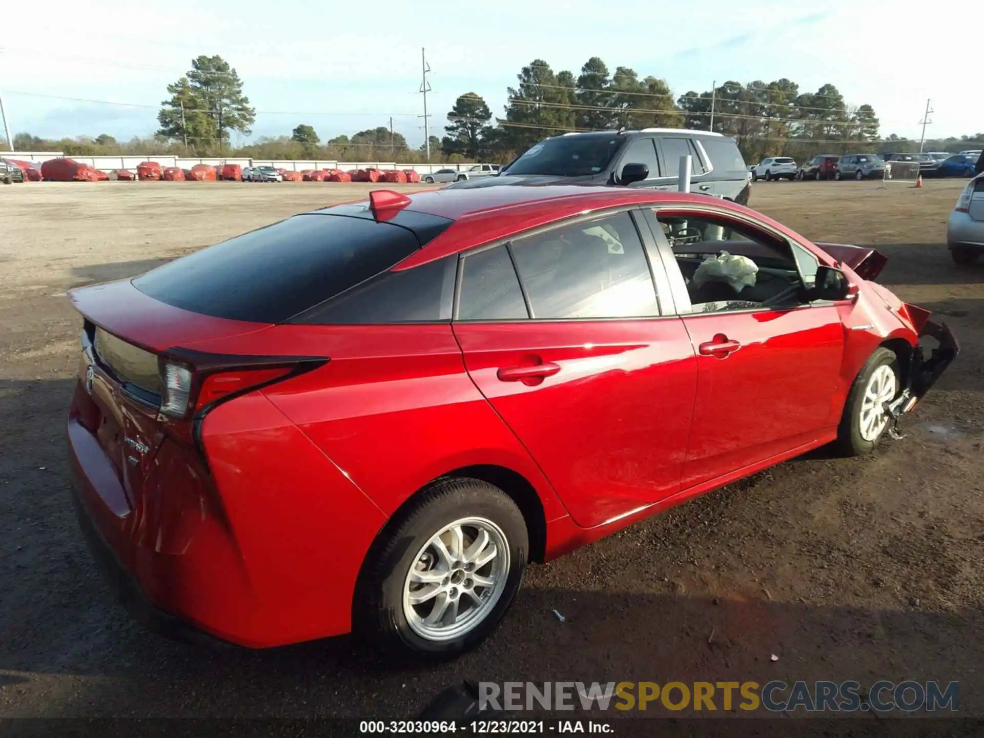 4 Photograph of a damaged car JTDKARFU7L3120689 TOYOTA PRIUS 2020