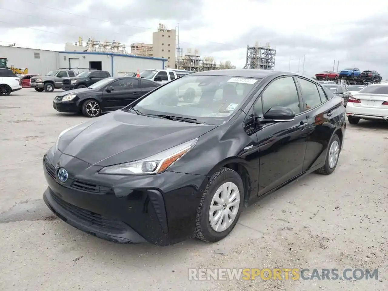 2 Photograph of a damaged car JTDKARFU9L3107037 TOYOTA PRIUS 2020