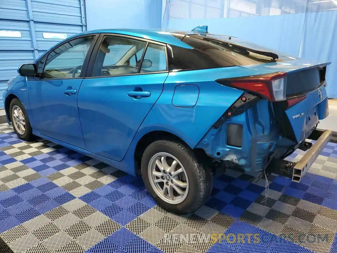 2 Photograph of a damaged car JTDKARFU9L3107135 TOYOTA PRIUS 2020