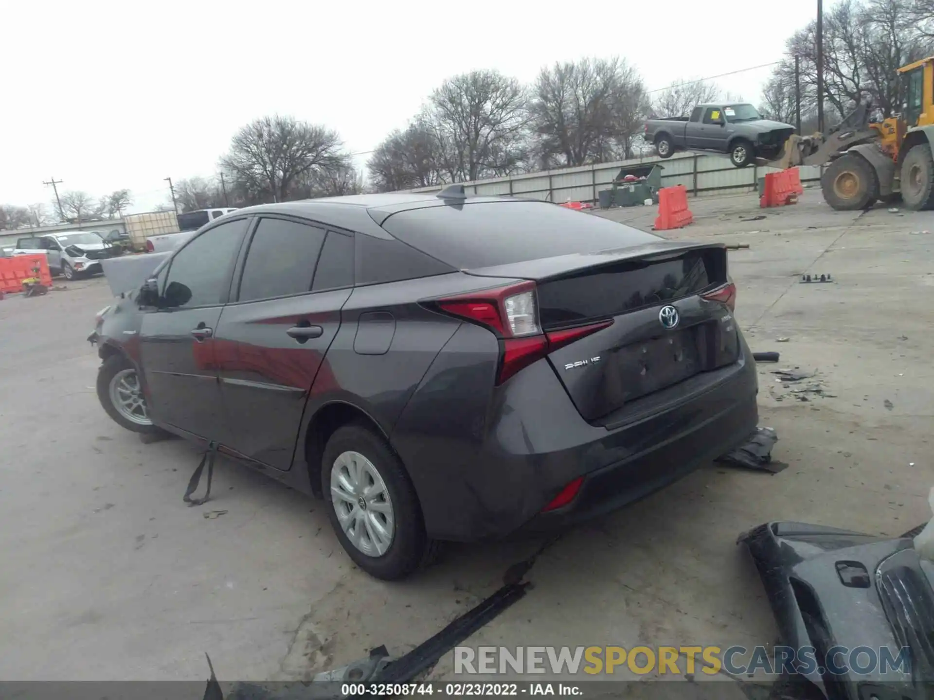 3 Photograph of a damaged car JTDKARFU9L3108141 TOYOTA PRIUS 2020