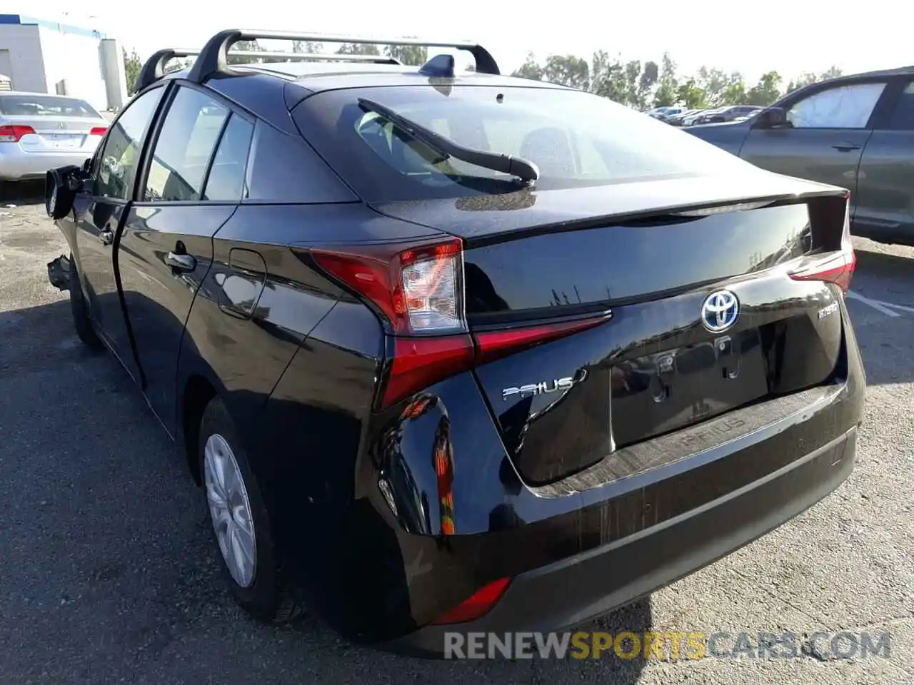 3 Photograph of a damaged car JTDKARFU9L3114120 TOYOTA PRIUS 2020