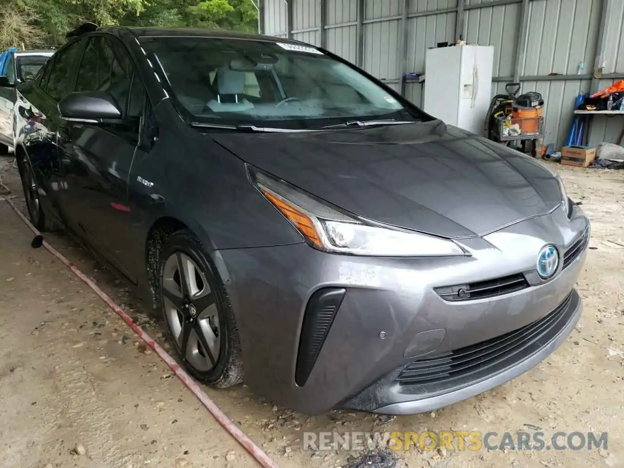 1 Photograph of a damaged car JTDKARFU9L3125862 TOYOTA PRIUS 2020