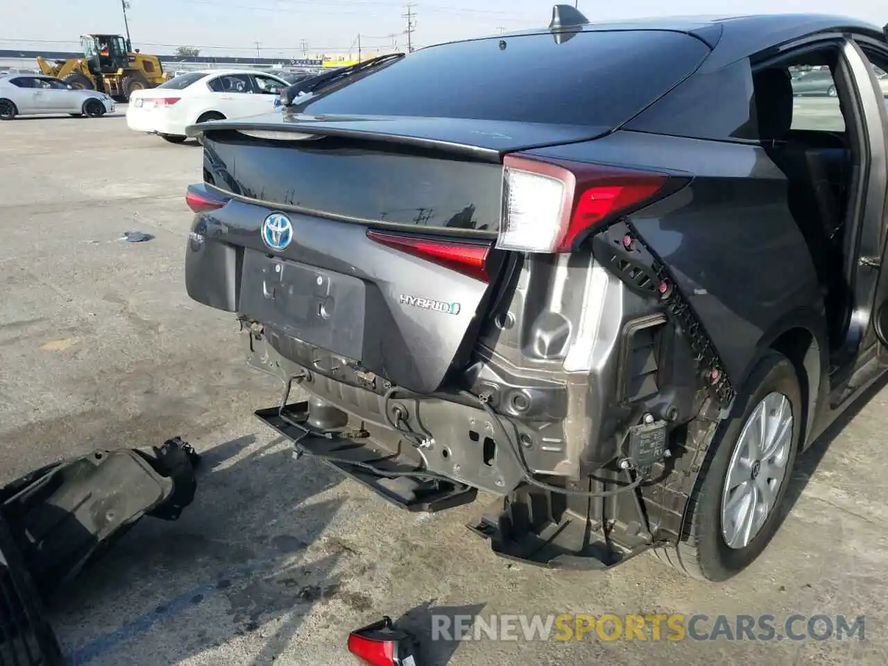 9 Photograph of a damaged car JTDKARFUXL3107662 TOYOTA PRIUS 2020