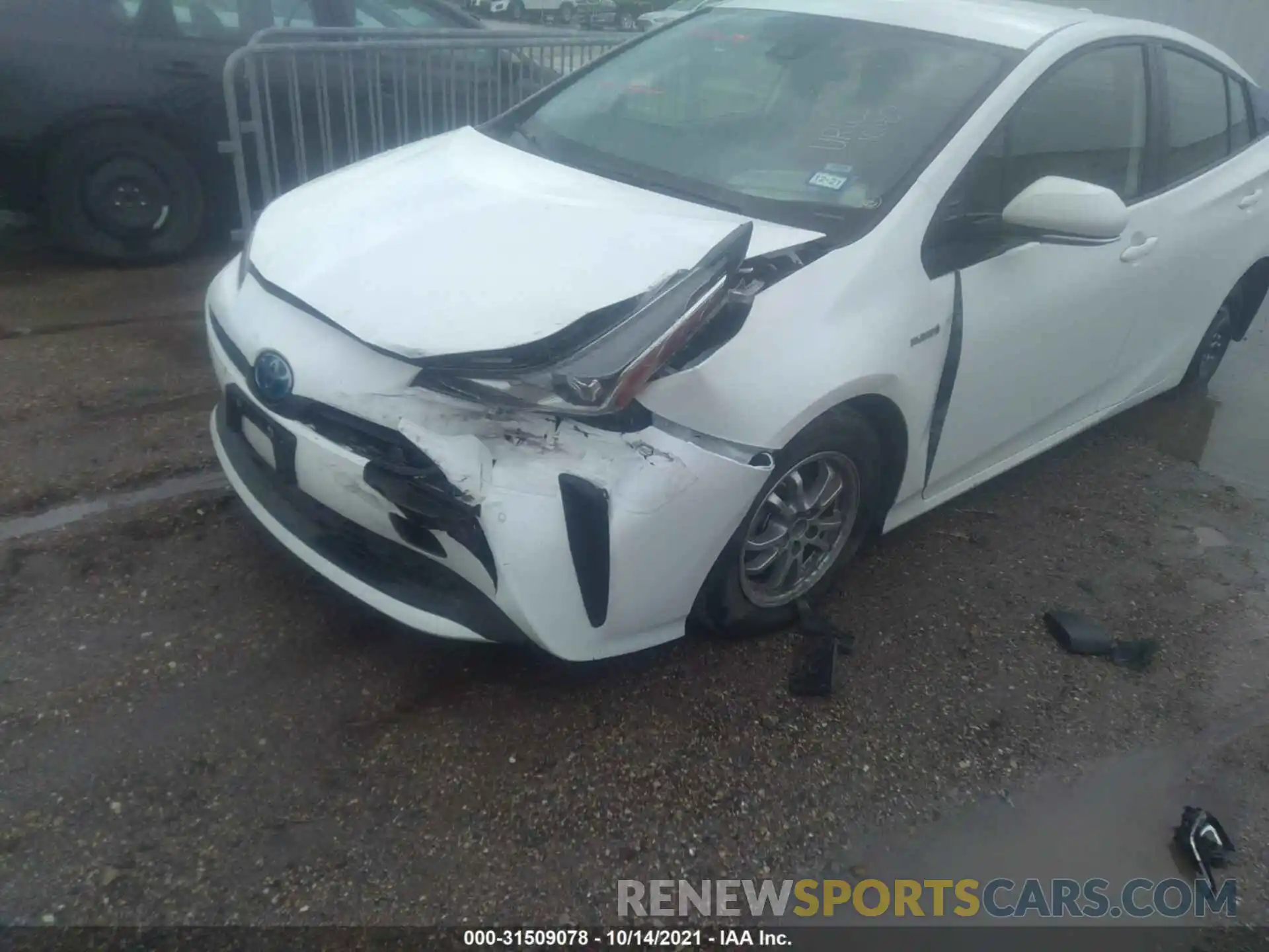 6 Photograph of a damaged car JTDKARFUXL3109959 TOYOTA PRIUS 2020