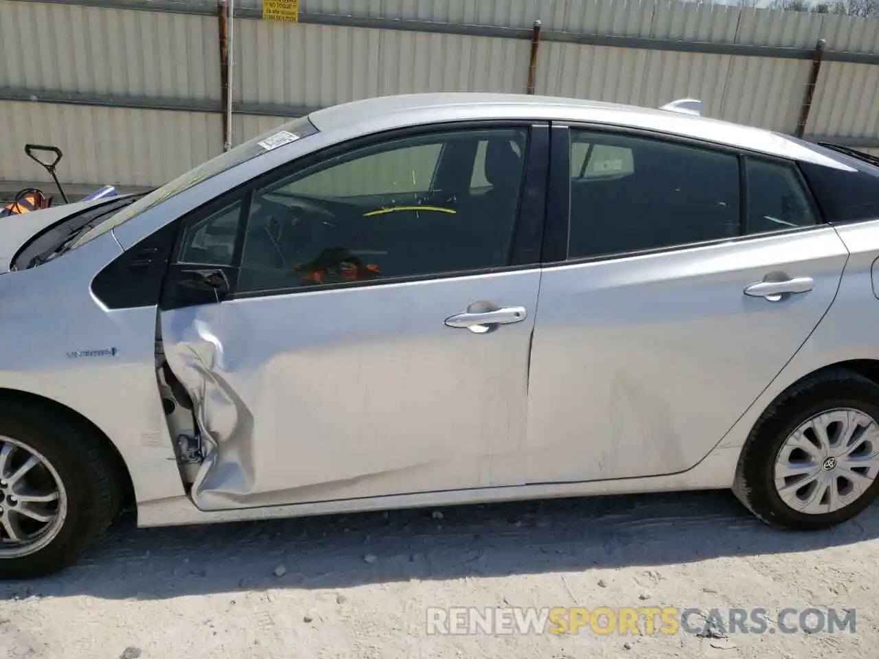 9 Photograph of a damaged car JTDKARFUXL3111775 TOYOTA PRIUS 2020