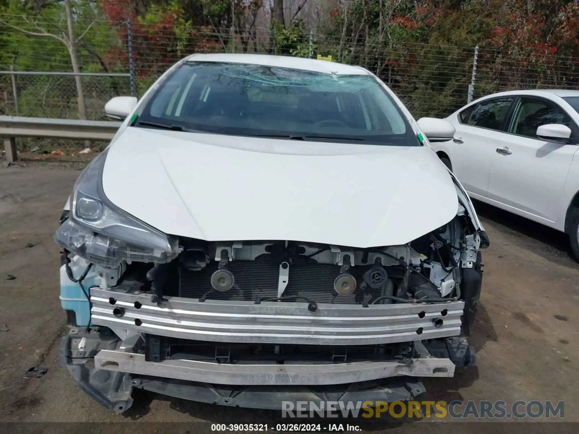 12 Photograph of a damaged car JTDKARFUXL3112778 TOYOTA PRIUS 2020