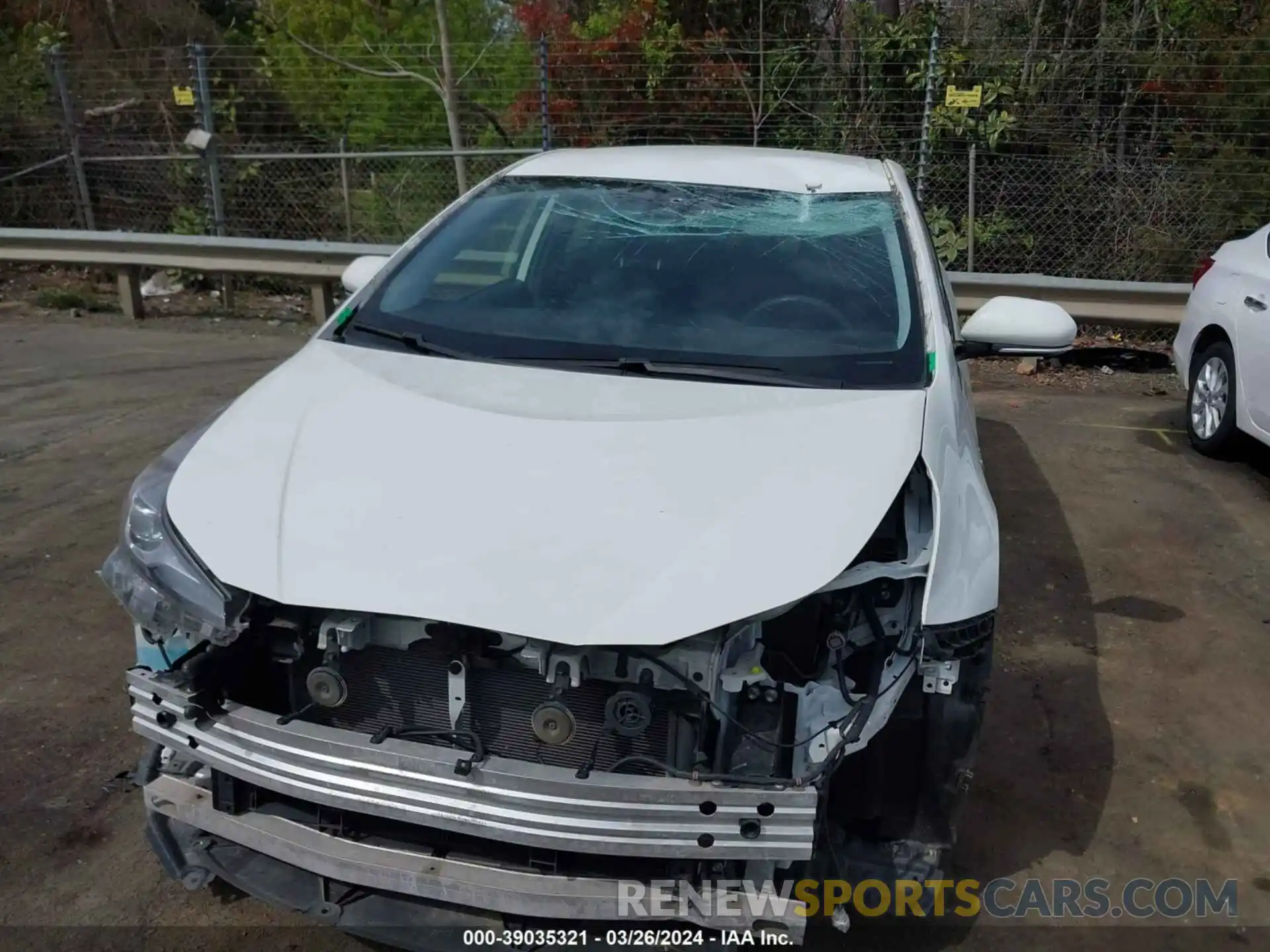 6 Photograph of a damaged car JTDKARFUXL3112778 TOYOTA PRIUS 2020