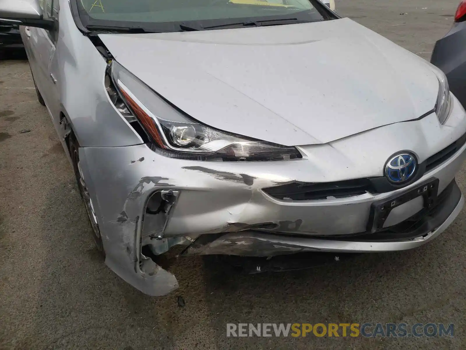 9 Photograph of a damaged car JTDKARFUXL3120217 TOYOTA PRIUS 2020